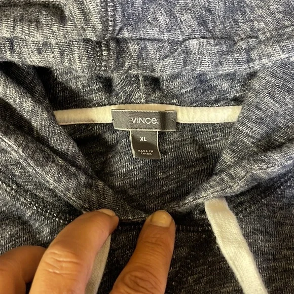 Vince & Lucky Brand XL Hooded Tops - Picture 2 of 3